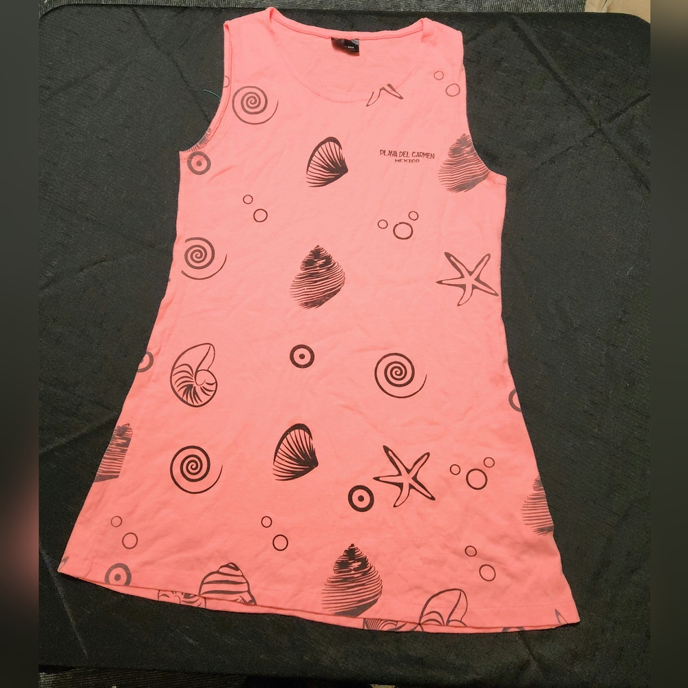 By the Sea swimsuit cover up dress. Size large